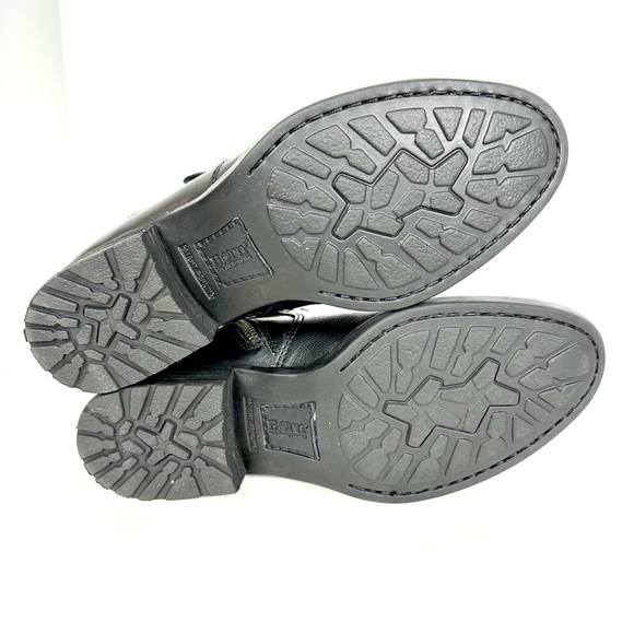 Born Kristina Black Leather Ankle Booties Size 6M - Picture 7 of 16